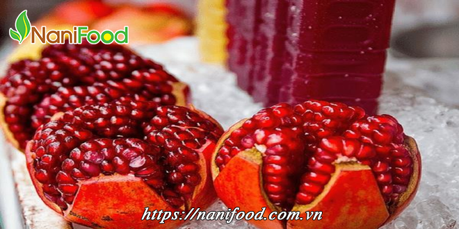 nước ép lựu giúp giảm cân